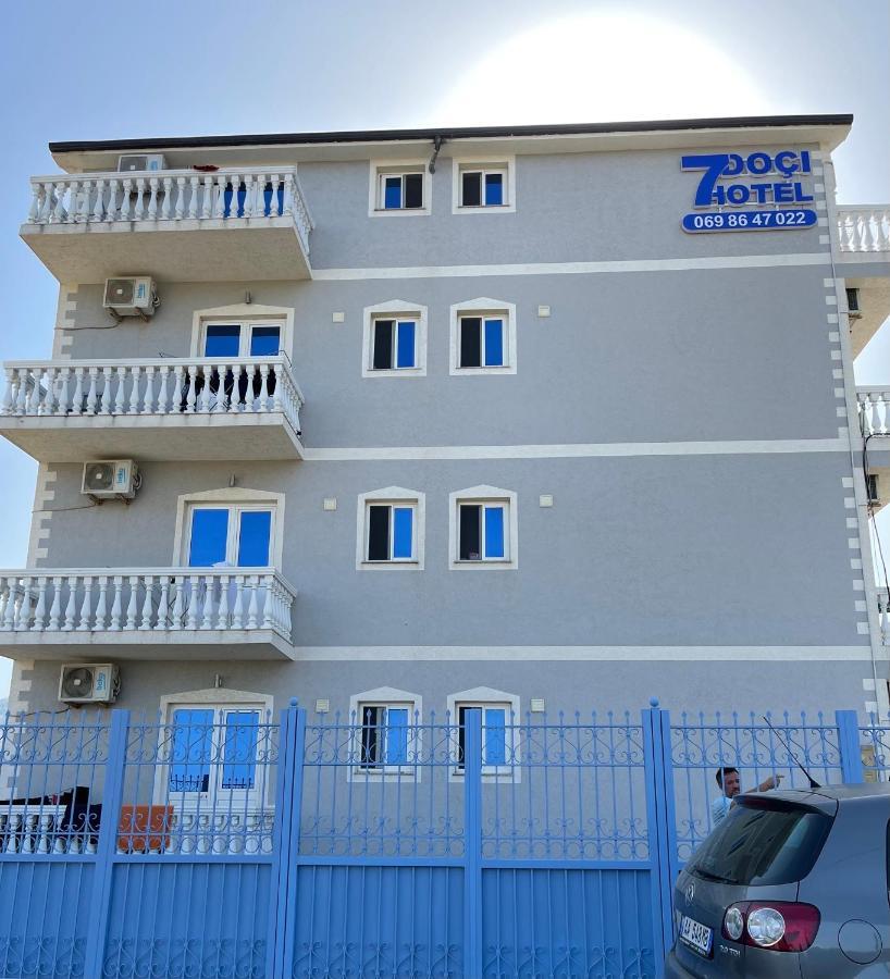 Doci Seven Hotel Velipojë Buitenkant foto