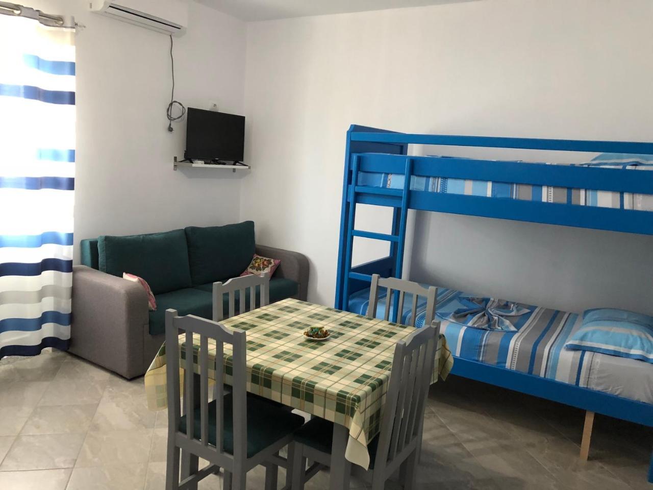 Doci Seven Hotel Velipojë Buitenkant foto