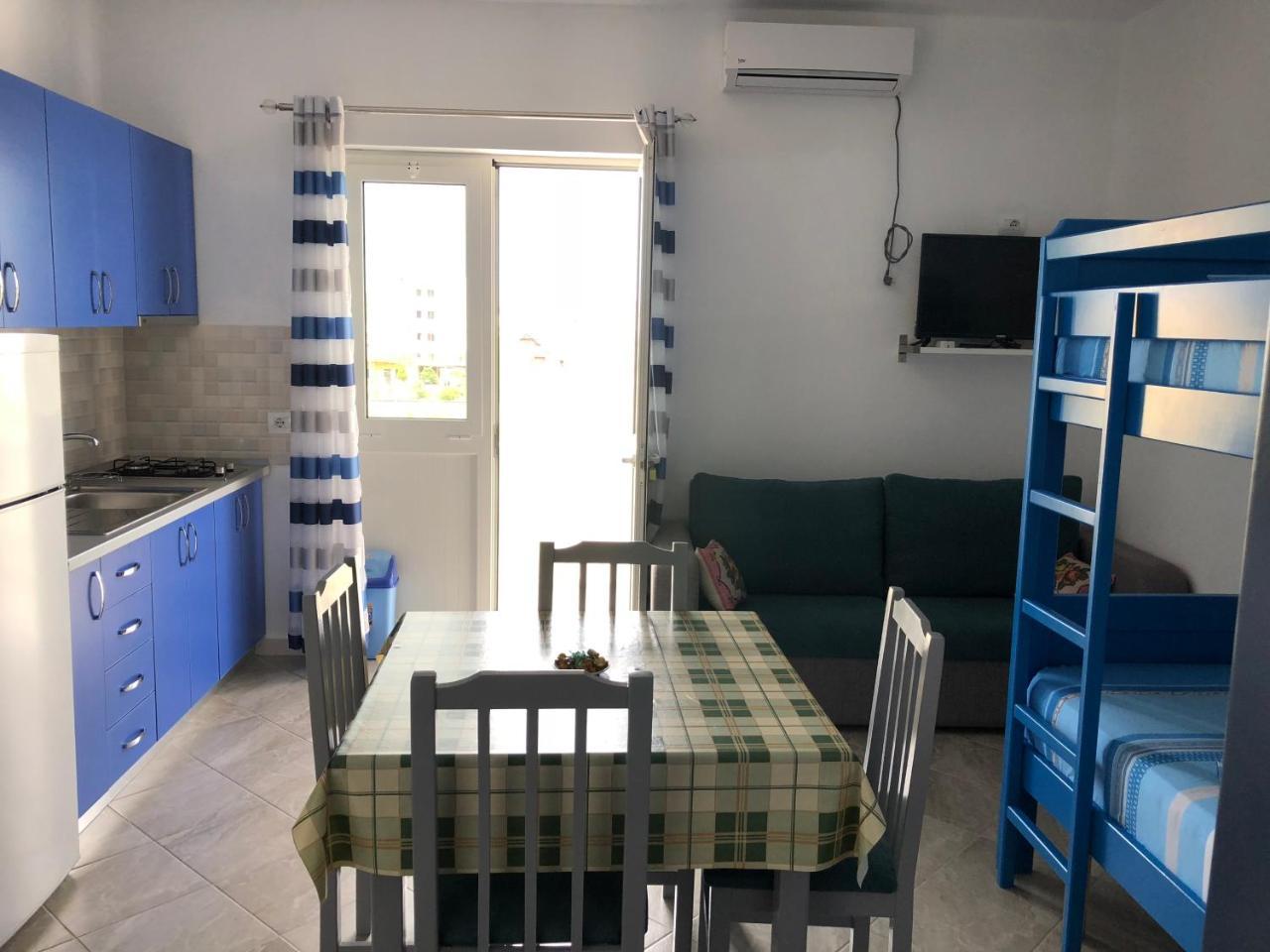 Doci Seven Hotel Velipojë Buitenkant foto